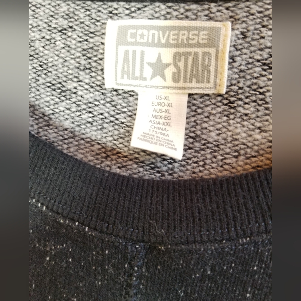 CONVERSE ALL STAR SWEATSHIRT SIZE XL - Picture 3 of 5